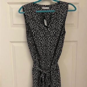 Staccato Black and white dress